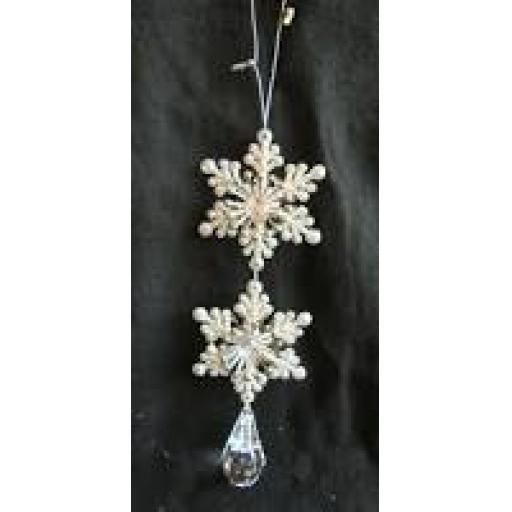 18cm Snowflake With Jewel