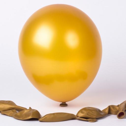 Met Gold 12inch Latex Balloon 50pcs