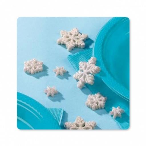 Frozen Snowflake Table Decorations 20 sprinkles