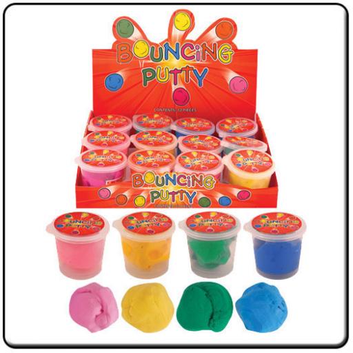 Bouncing Putty Tub Assorted Colours