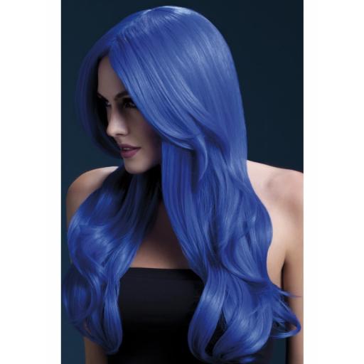 Fever Khloe Wig Neon Blue