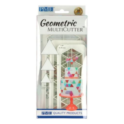PME Geometric MultiCutters Triangle Set of 3