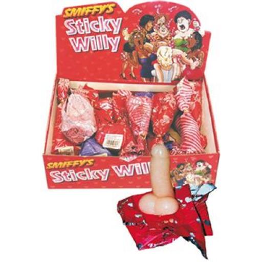 WILLY STICKY LARGE GIFT WRAPPED D.BOX/24