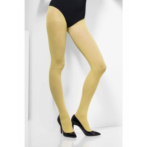 Fever Opaque Tights Yellow