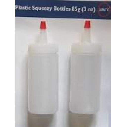 PME Plastic Squeezy Bottles 2pc
