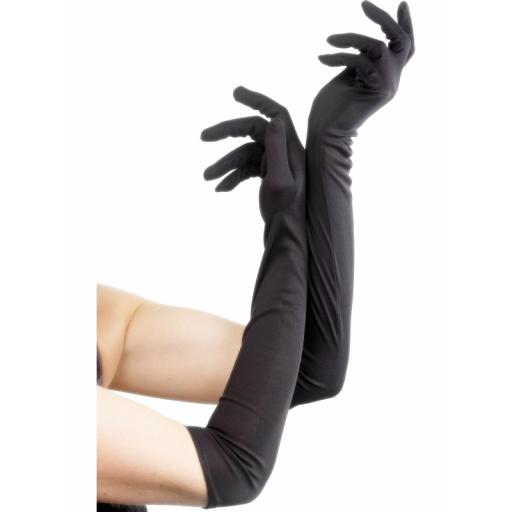 Gloves Black Long