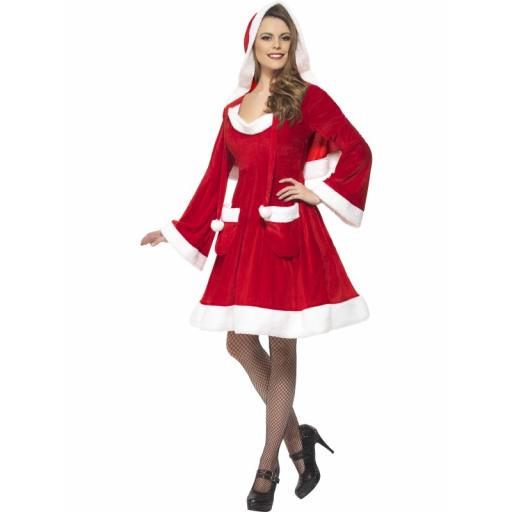 Deluxe Ladies Santa Dress