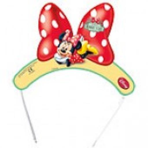 Minnie Mouse Tiaras 6pcs