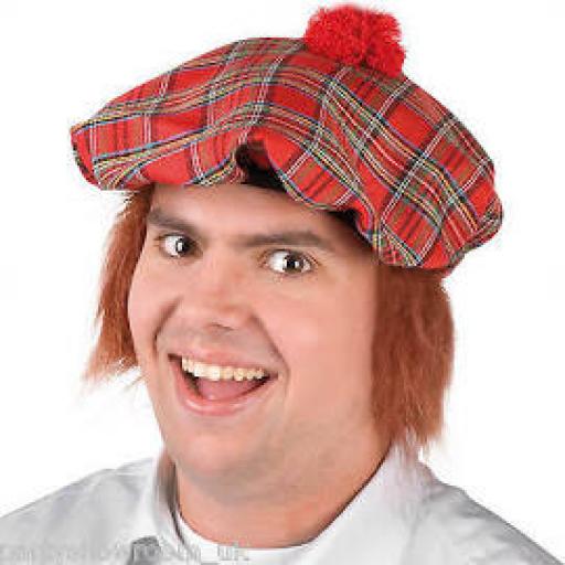 Cap Scotsman with Hair