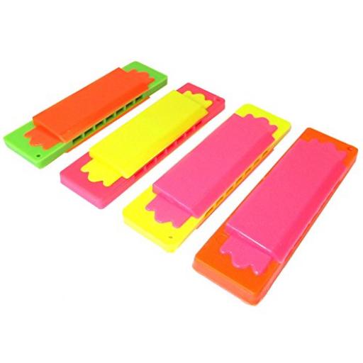 Toy Harmonica 8cm 29p Or 4 For £1 Party Bag Filler