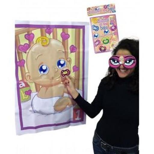 Pin The Dummy on the Baby Baby Shower Game