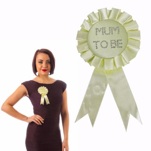 Mum To Be Yellow Baby Shower Badge