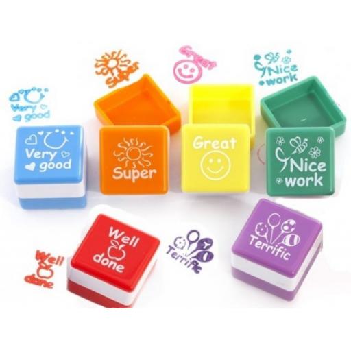 Teachers Stamps 6 Assorted