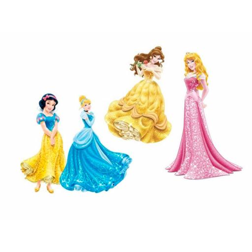Disney Princess Cardboard Cutouts 2pcs per pack 30cm each