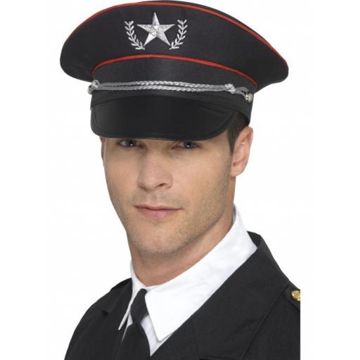 Deluxe Military Hat, Black
