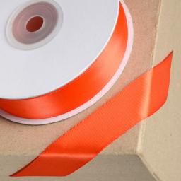 Double Sided Satin Ribbon 23mm x 1M Coral