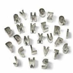 Apollo Stainless Steel Letter Cutterss