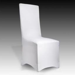 Stretch chair cover white