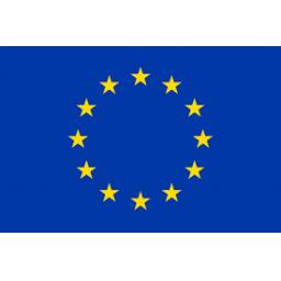 Flag of Euro Blue Stars 5ft x 3ft Polyester