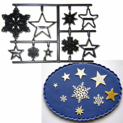 Patchwork Cutterss Snowflakes & Strars