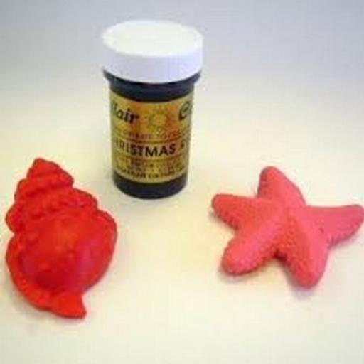 Sugarflair Spectral Christmas Red Paste Colouring