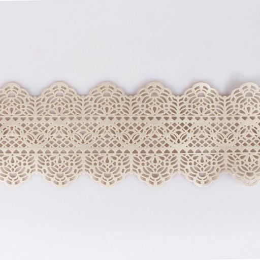House of Cake Edible Vintage Cake Lace - Pearl 385 x 75mm
