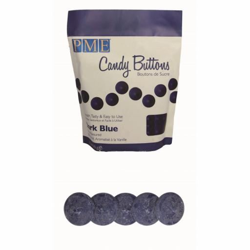 PME Dark Blue Candy Melt Buttons 340 g