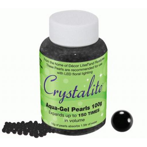 Crystalite Pearls 100g Black