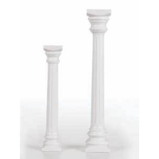 13.75 Inch High Roman Pillars 2/pk