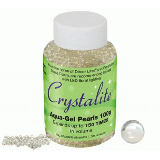 Crystalite Pearls 100g Clear