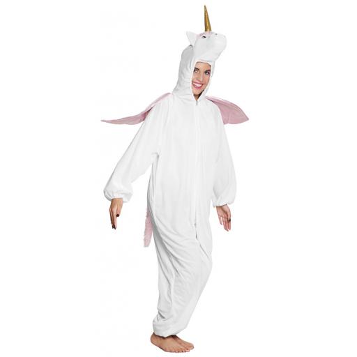 Unicorn Plush Jumpsuit One Size up to 165cm