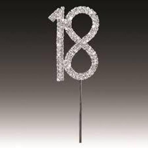 Diamante 18 on a stem Silver height approx 150mm