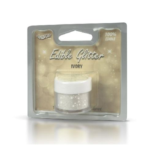 Rainbow Dust Edible Glitter -Ivory