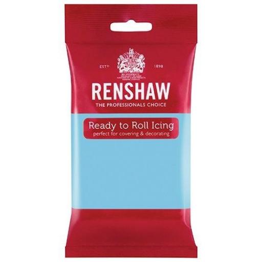 Renshaw Baby Blue Ready To Roll Sugar Paste 250g