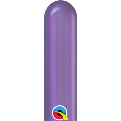 260Q Chrome Purple Modelling Balloons Pack of 100