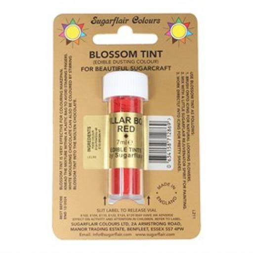 Sugarflair Blossom Tint Pillar Box Red - 7ml