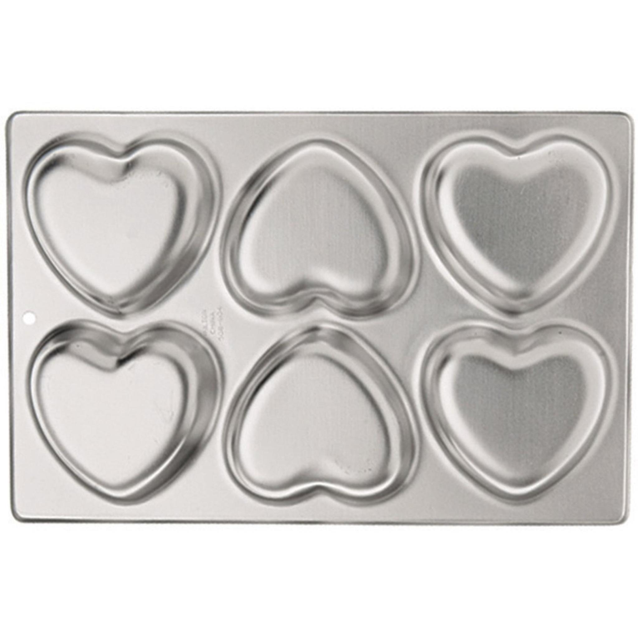 Wilton 6Cavity Mini Heart Pan Party Party
