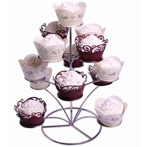 PME Chrome Cupcake Stand (Holds 13)