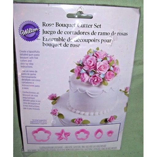 Wilton Rose / Flower Cutter Set