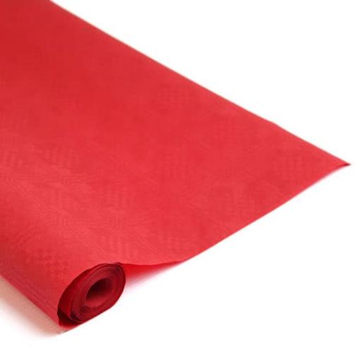 Banqueting Roll Red 25mx118cm.