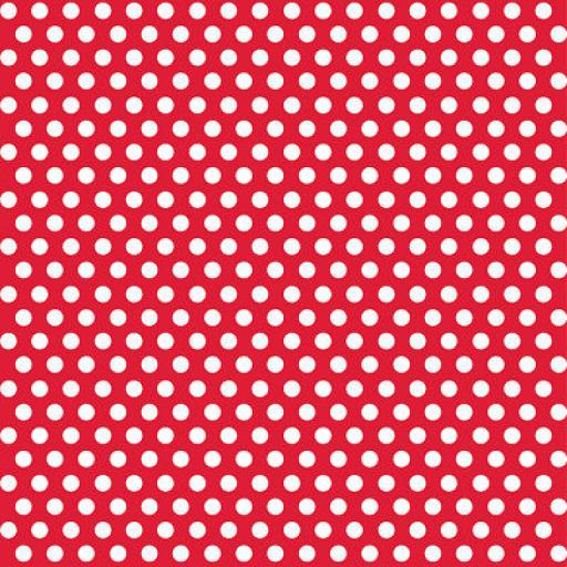 Red Polka Dot Wrapping Paper 76.2cm x 152cm