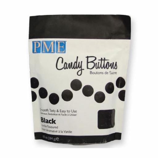 PME Black Candy Buttons 284g