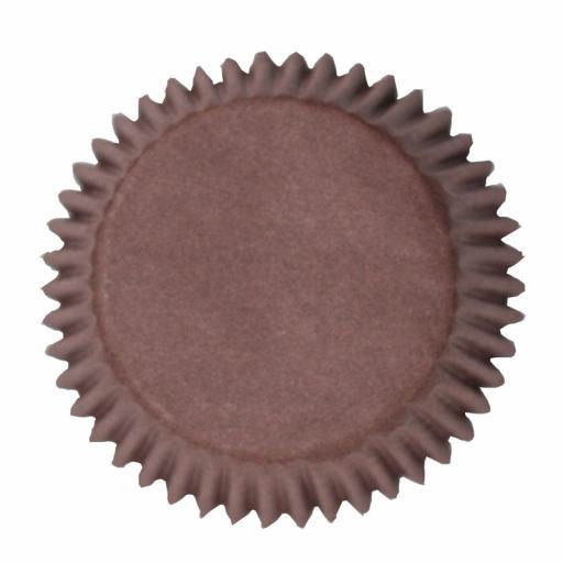 Brown Cupcake Cases 100 pcs
