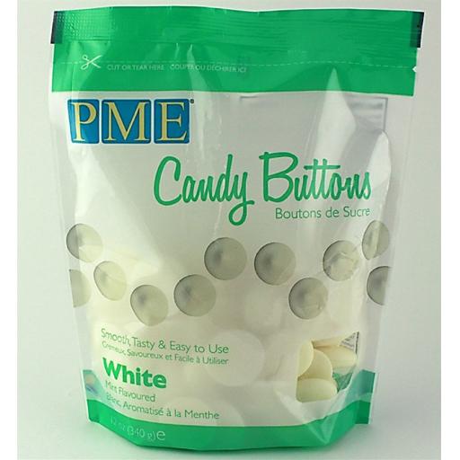 PME White Mint Candy Melt Buttons 340 g