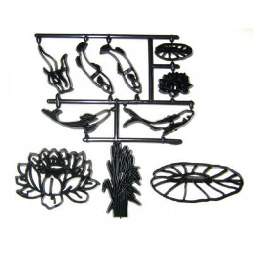 Water Lily & Fish Cutter Set