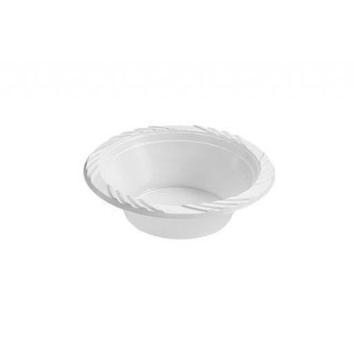 12oz 50 White Plastic Soup Bowl