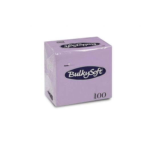 100 Bulkysoft Napkins Lilac 2 ply 33X33