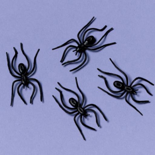 Clip-On Spiders -PKG/24