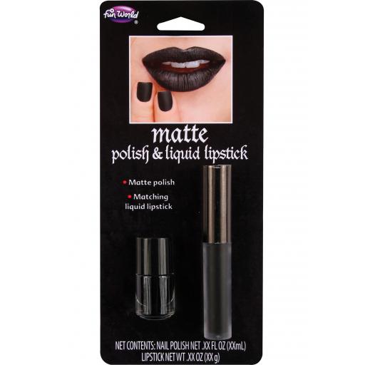 Matte Polish & Liquid Lipstick