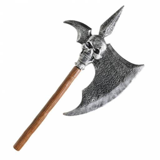 Adults Spiked Skull Axe 76cm
